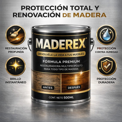 Maderex | Madera como nueva, sin esfuerzo